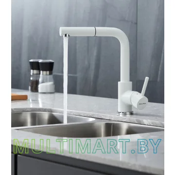Смеситель Paulmark Kassel Ka214311-431TW (белый матовый) картинка 4